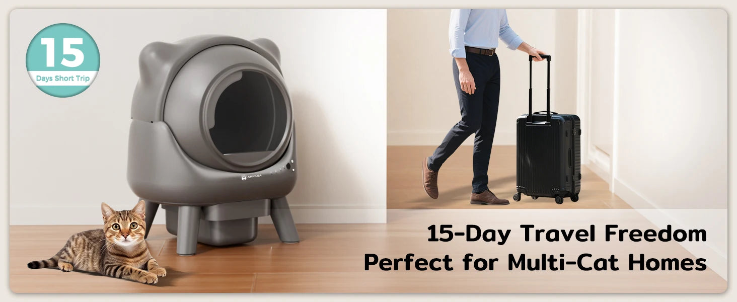Amicura Cura X1  Self-CleaningCat Litter Box